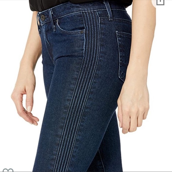 AG Adriano Goldschmeid the prima ankle pintucked cigarette ankle jeans size 27R - Picture 3 of 13